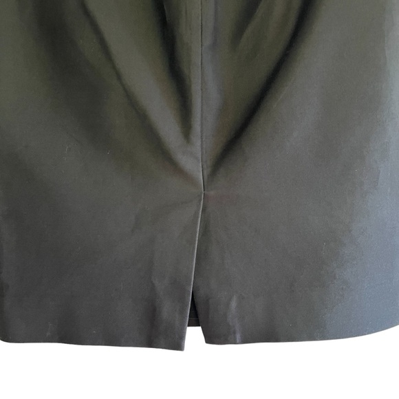 J. Crew No. 2 Pencil skirt in black stretch twill size 8 excellent condition - Picture 10 of 12